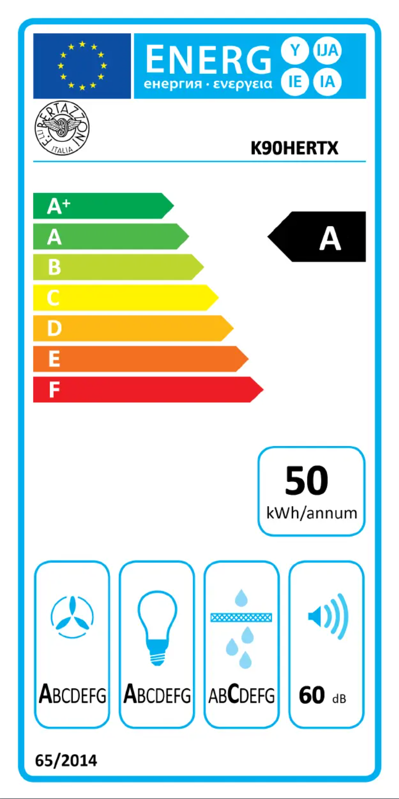 Image de la première page du manuel de l'appareil K90HERTX