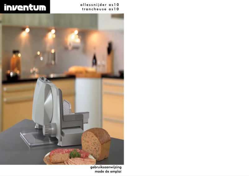 Page 1 de la notice Manuel utilisateur Inventum AS10
