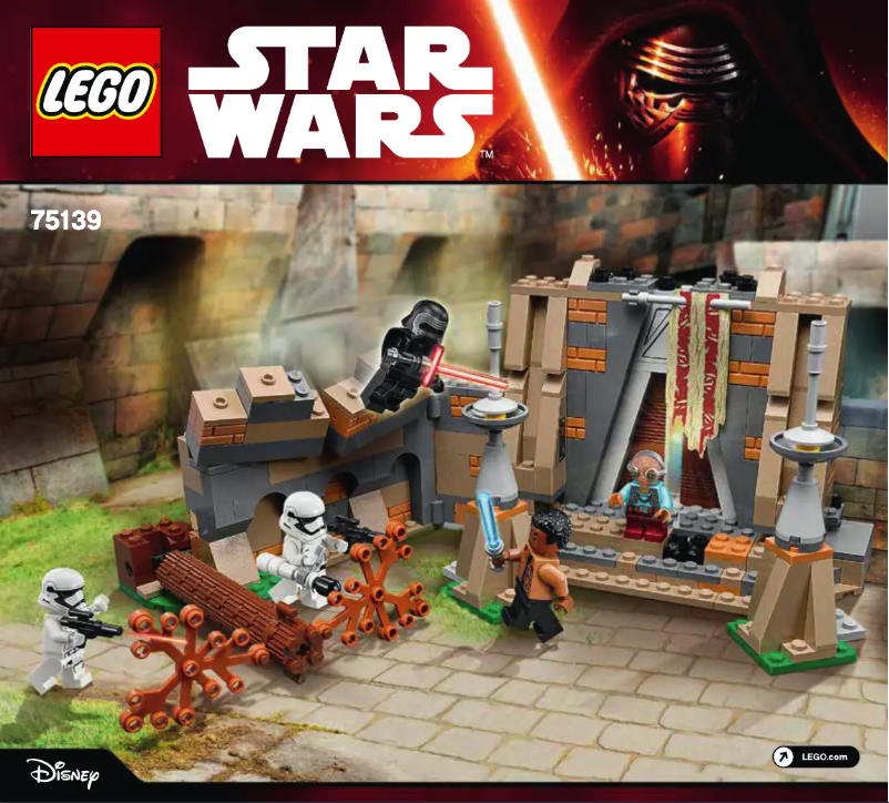 Page 1 de la notice Manuel utilisateur Lego Star Wars 75139