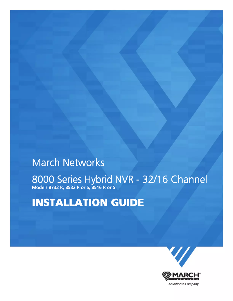 Image de la première page du manuel de l'appareil 8732R