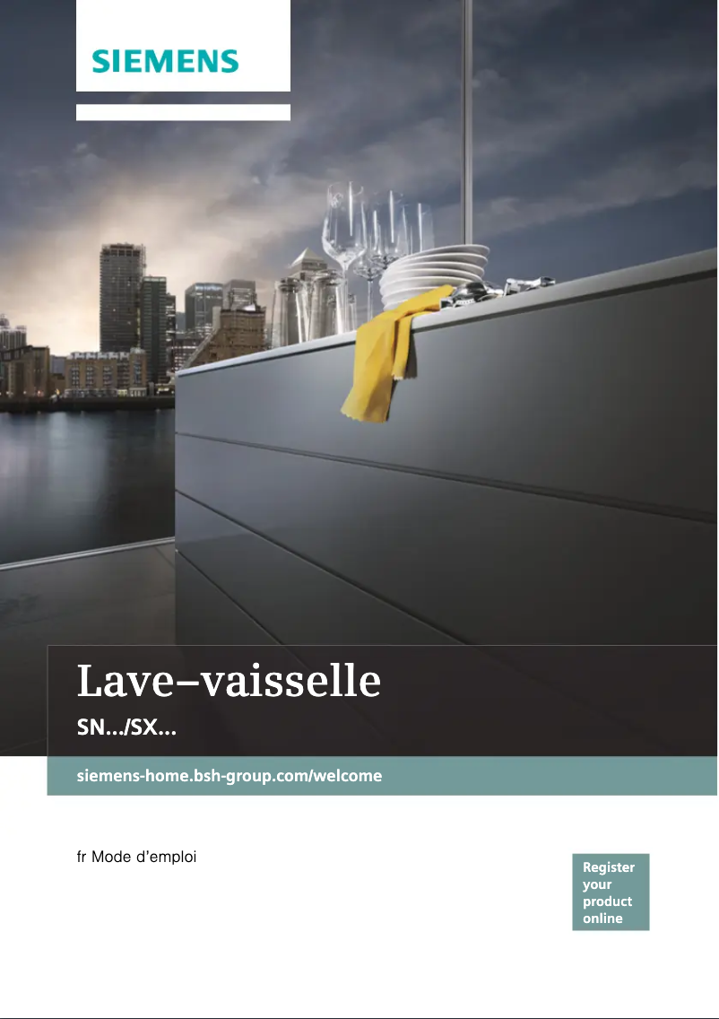 Image de la première page du manuel de l'appareil SN536S02GE