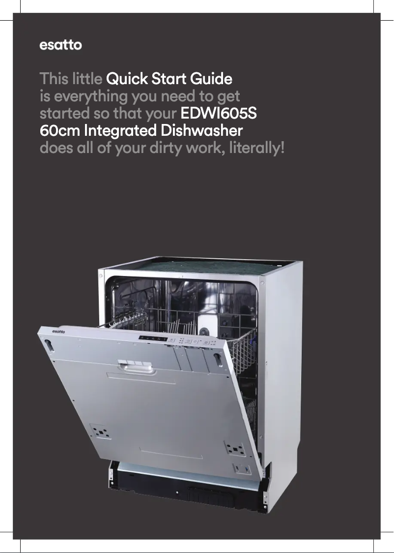 Page n°1 - Guide de démarrage rapide Esatto EDWI605S