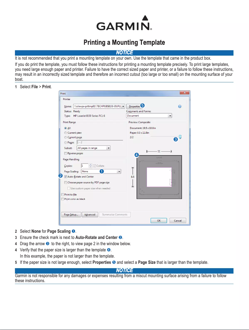Page n°1 - Mode d'emploi Garmin GPSMAP 1223xsv