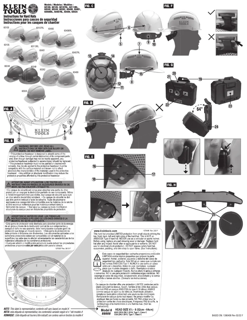 Image de la première page du manuel de l'appareil 60249