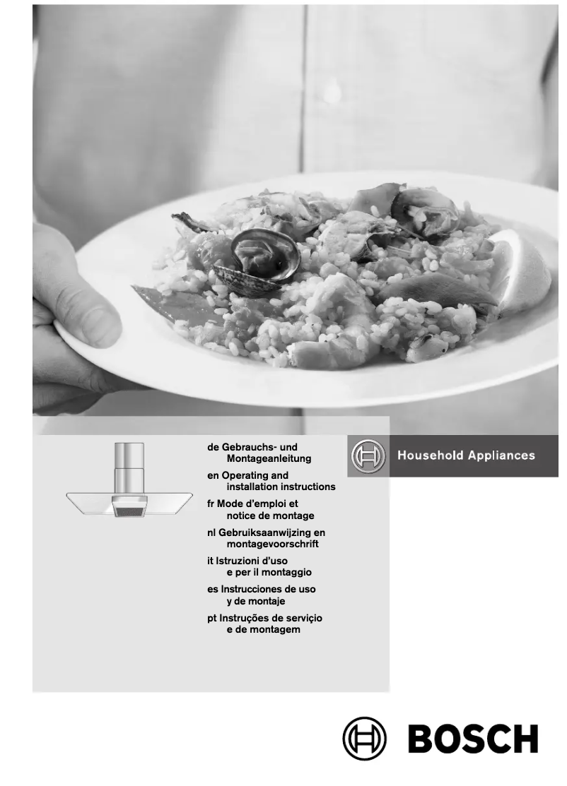 Page 1 de la notice Manuel utilisateur Bosch DIA105750