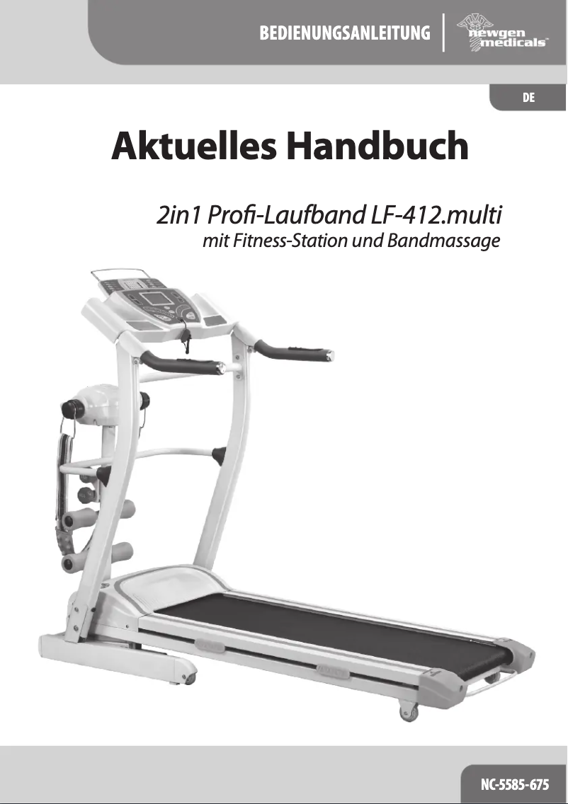 Página 1 del manual Manual de usuario Newgen Medicals LF-412.multi