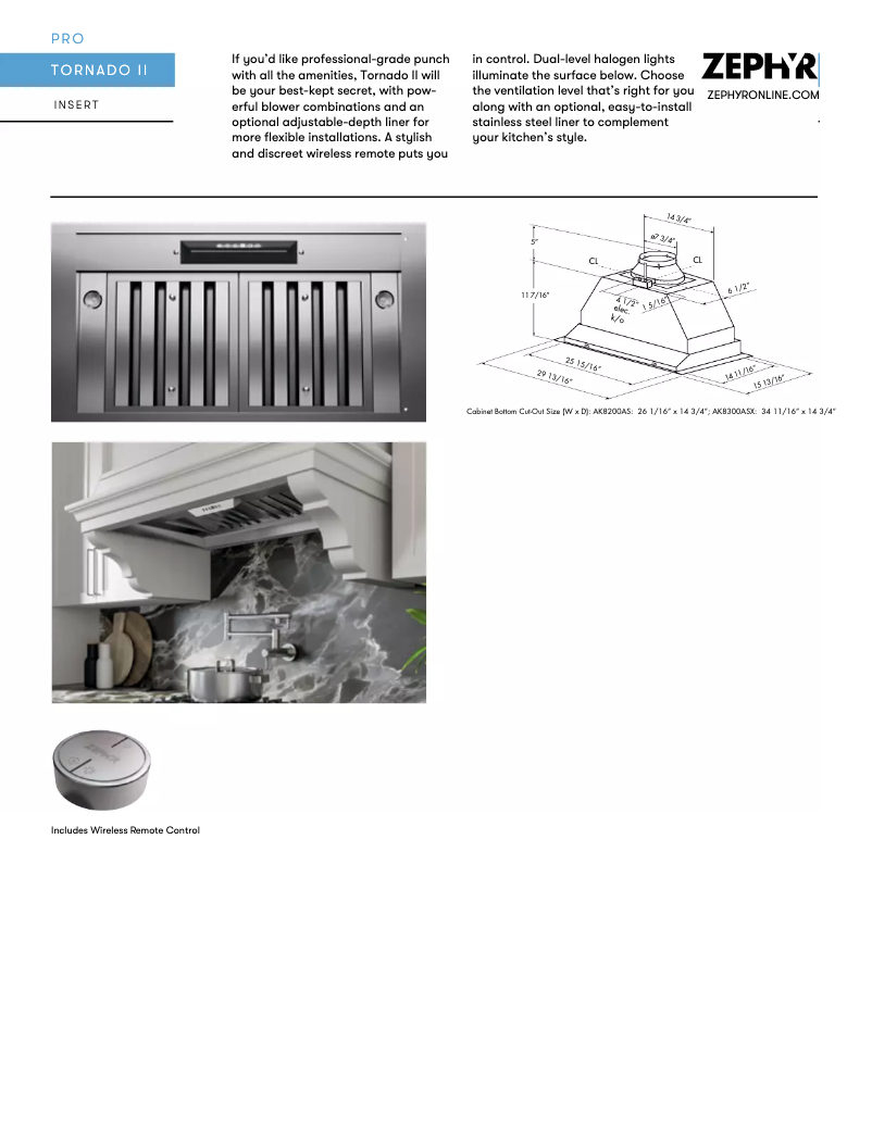 Page 1 de la notice Manuel utilisateur Zephyr AK8200AS
