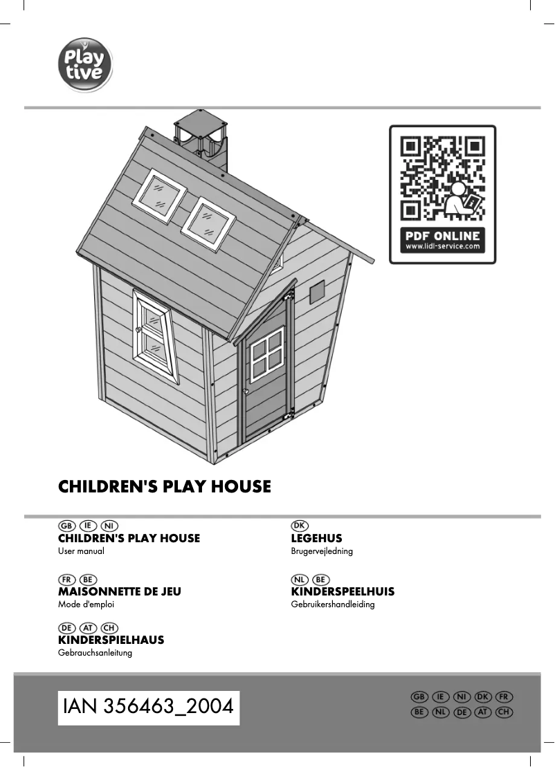 Página 1 del manual Manual de usuario Playtive IAN 356463