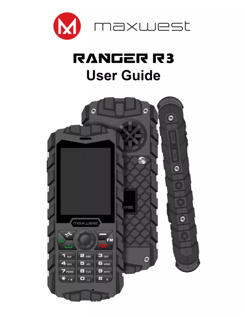 Imagen de la primera página del manual del dispositivo Ranger R3