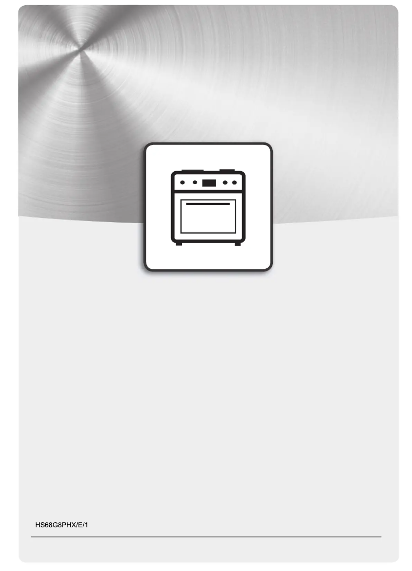 Page n°1 - Instructions / montage Hotpoint HS68G8PHX
