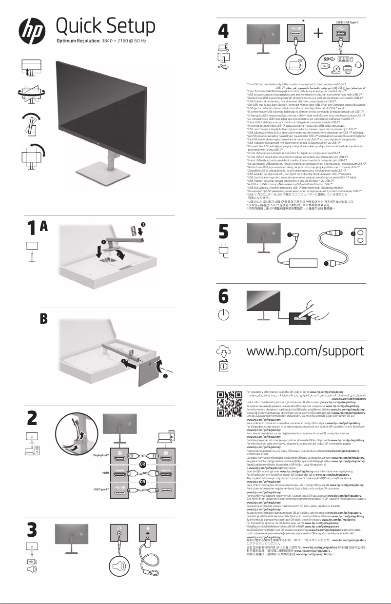 Imagen de la primera página del manual del dispositivo U32 4K