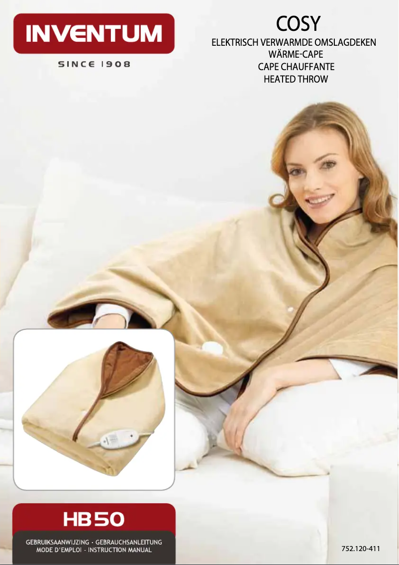 Page 1 de la notice Manuel utilisateur Inventum HB50