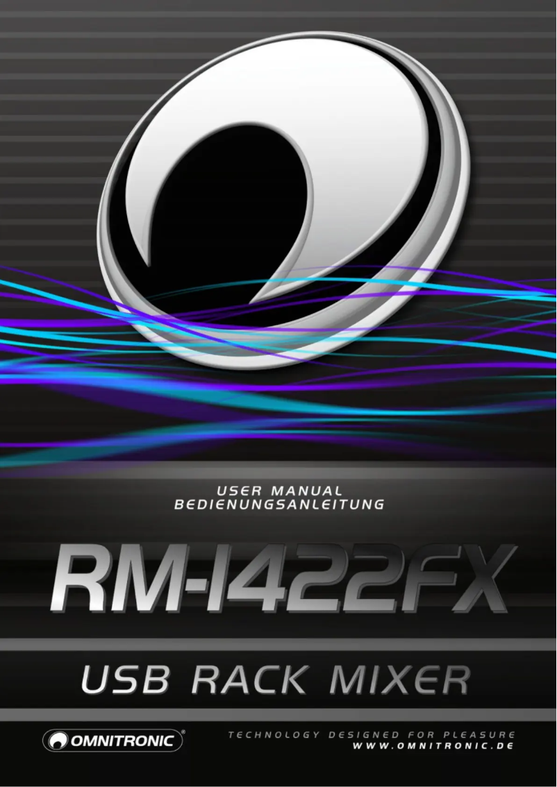 Image de la première page du manuel de l'appareil RM-1422FX