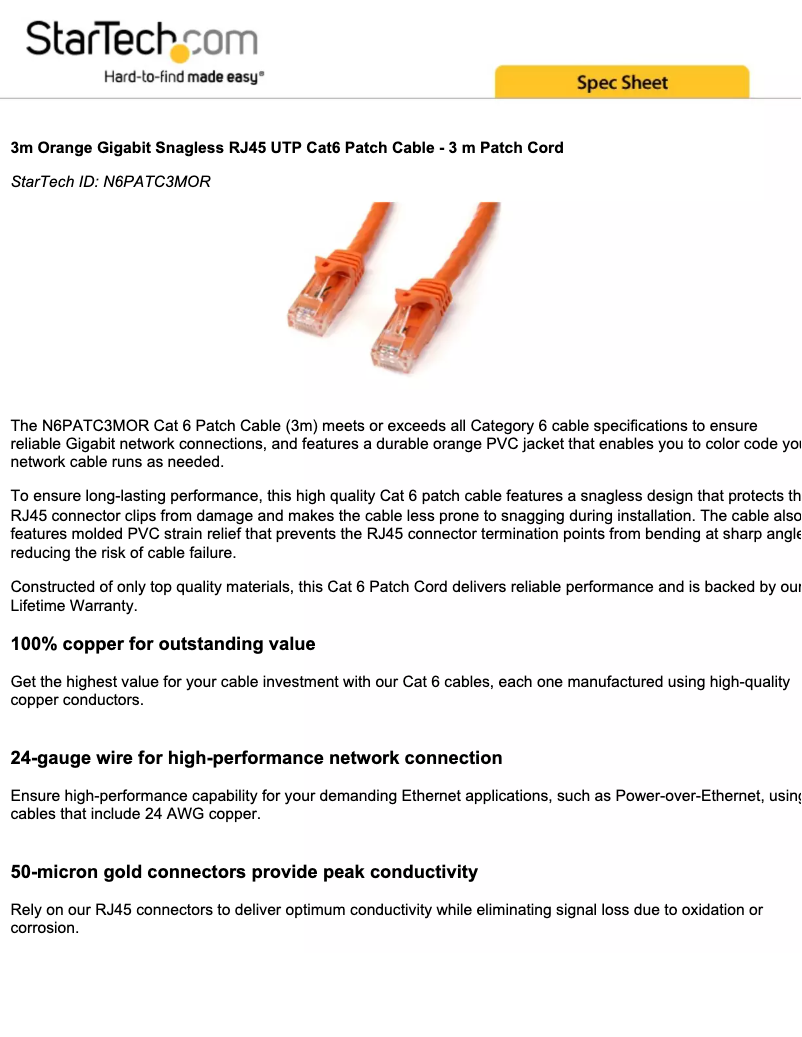 Image de la première page du manuel de l'appareil N6PATC3MOR