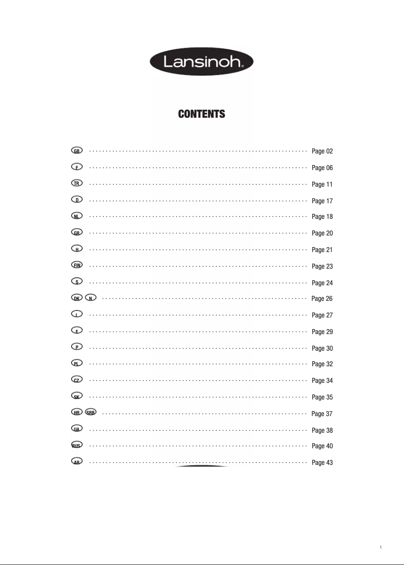 Page 1 de la notice Manuel utilisateur Lansinoh 2-in-1