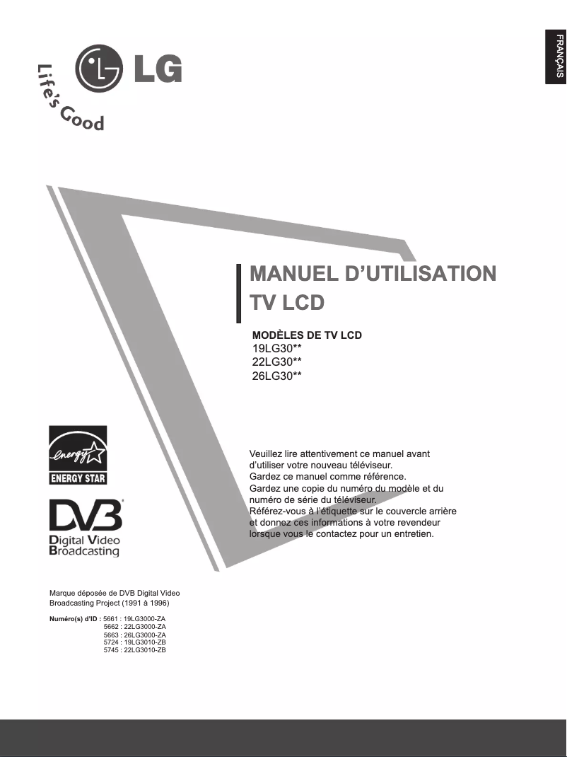 Página 1 del manual Manual de usuario LG 193010