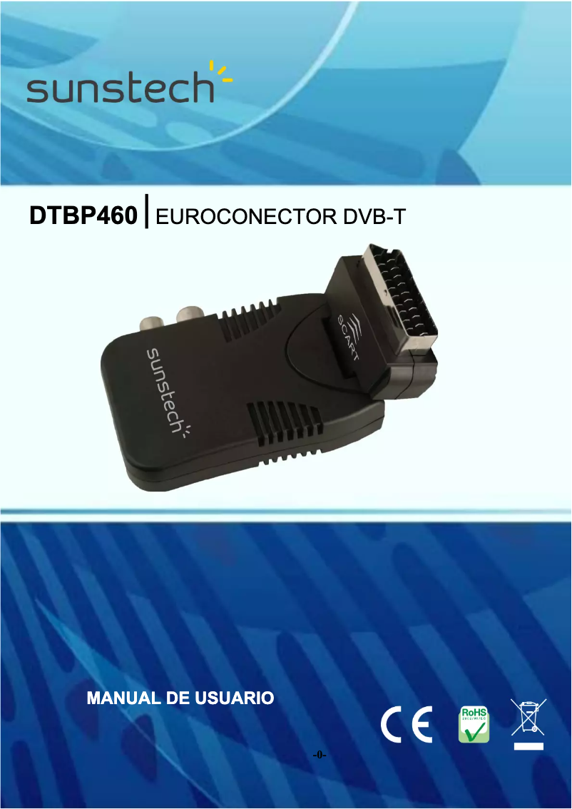 Image de la première page du manuel de l'appareil DTBP460