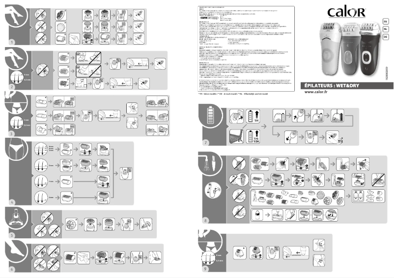Imagen de la primera página del manual del dispositivo EP4930C0
