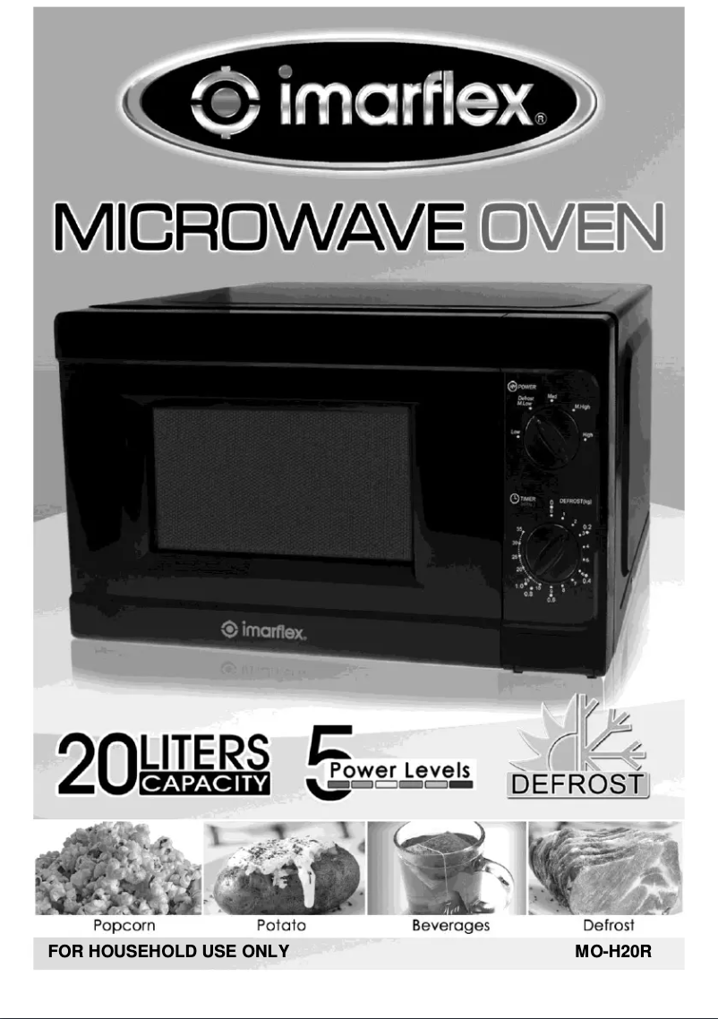 Page 1 de la notice Manuel utilisateur Imarflex MO-H20R