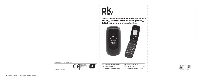 Página 1 del manual Manual de usuario OK OMP 120-1