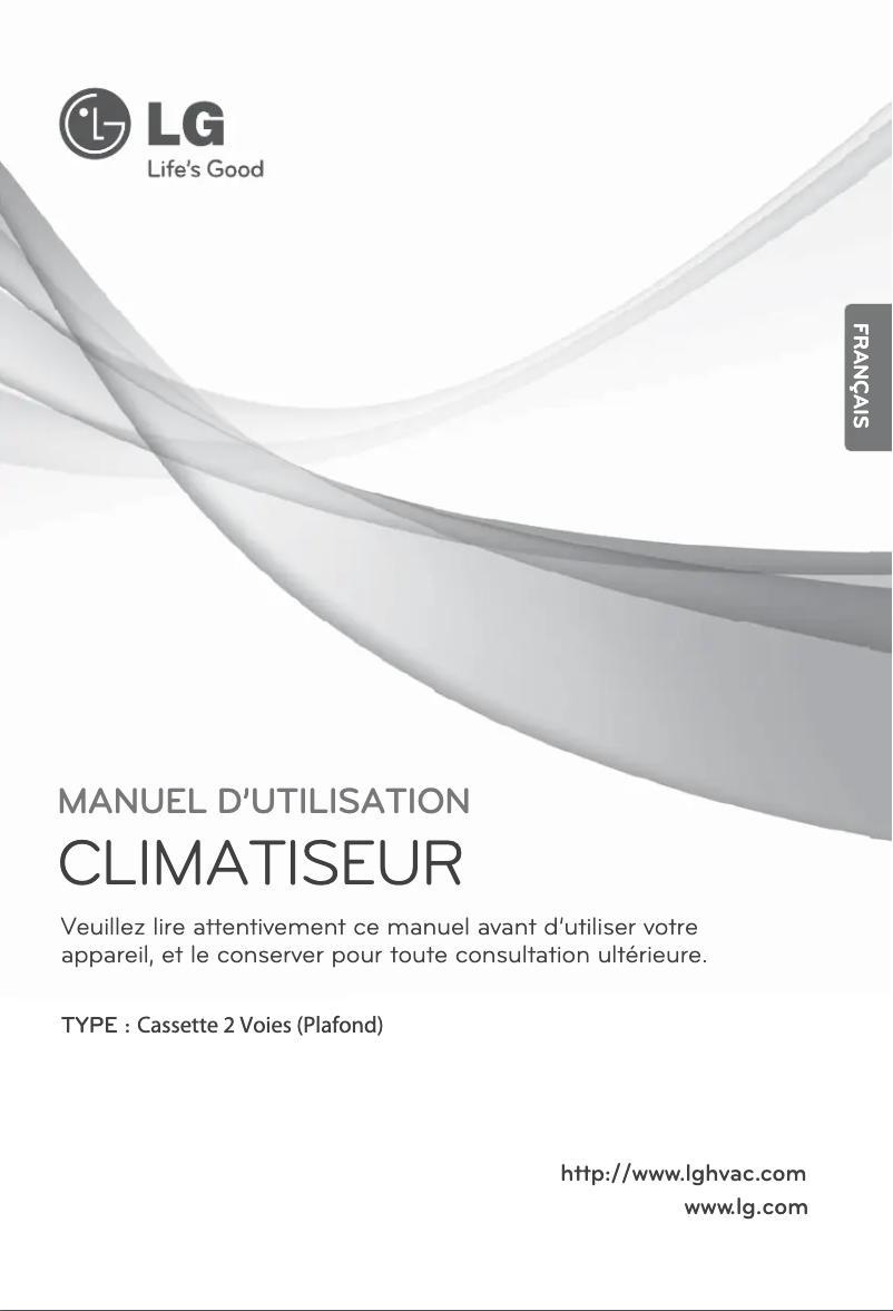 Page n°1 - Manuel utilisateur LG ARNU363TNC2