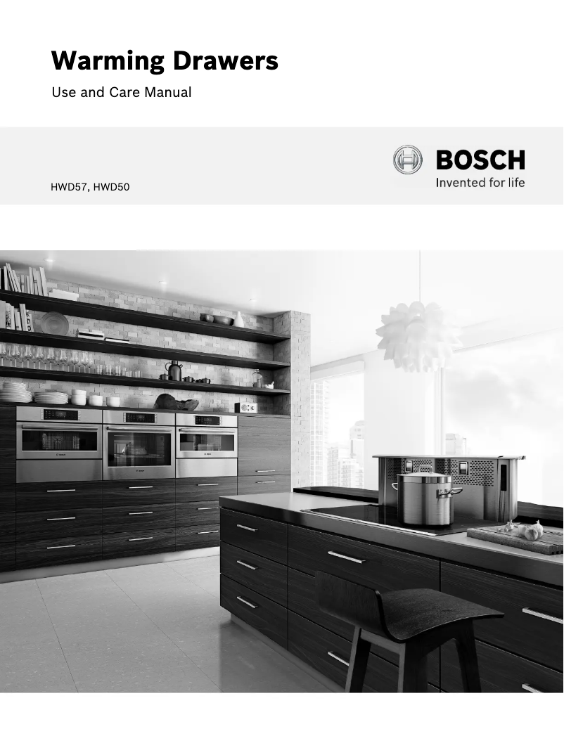 Page n°1 - Manuel utilisateur Bosch HWD5051UC