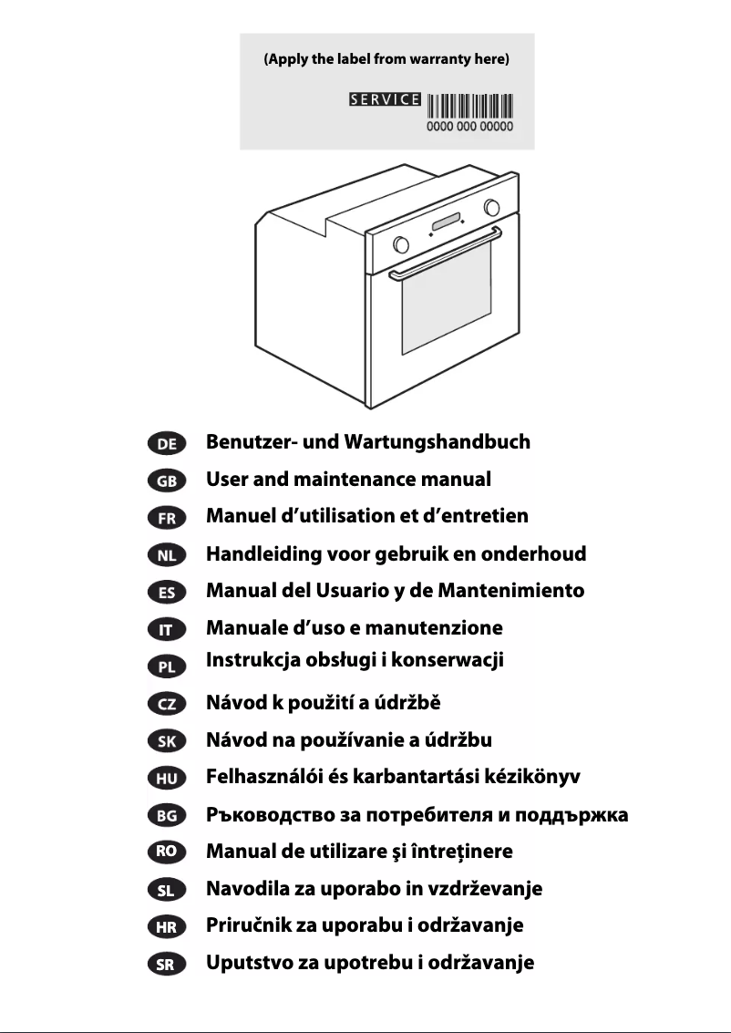 Page 1 of the manual User Manual Ignis AKS 1400