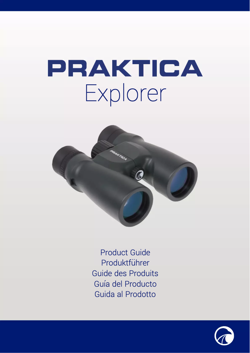 Image de la première page du manuel de l'appareil Explorer 10x42