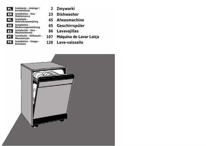 Page n°1 - Manuel utilisateur Candy CDW 374