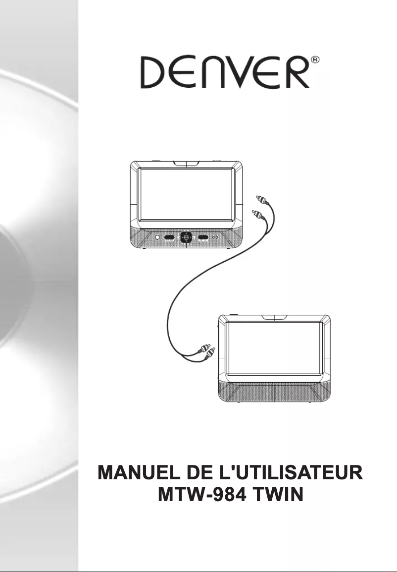 Image de la première page du manuel de l'appareil MTW-985