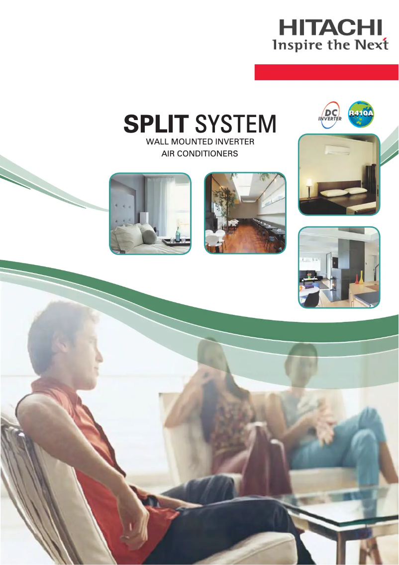 Page 1 de la notice Manuel utilisateur Hitachi RAS-70YHA1