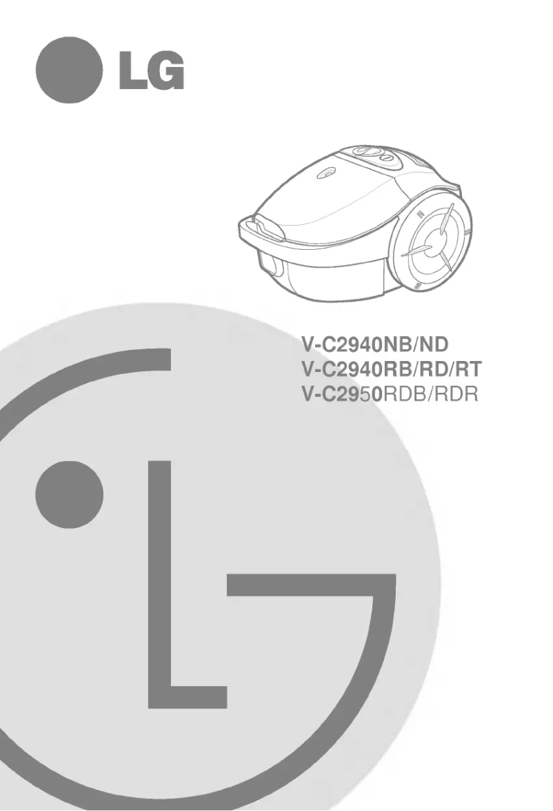 Page 1 de la notice Manuel utilisateur LG VTC2940NB