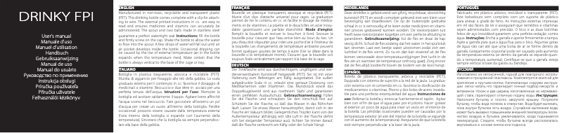 Page 1 de la notice Manuel utilisateur Ferplast Fpi 4660 Drinky 75