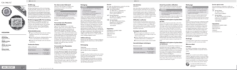 Page 1 de la notice Manuel utilisateur Ernesto IAN 282369