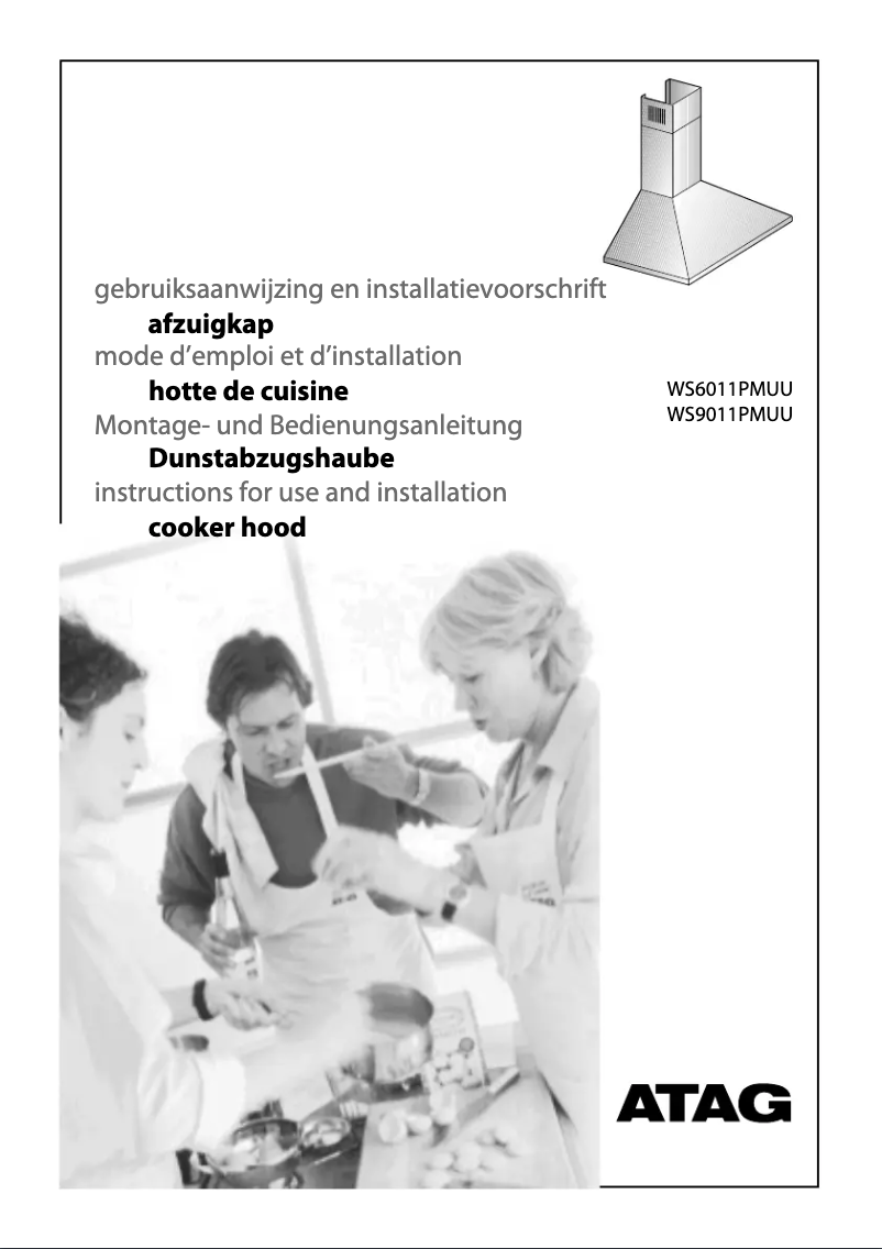 Page n°1 - Manuel utilisateur Atag WS6011PMUU