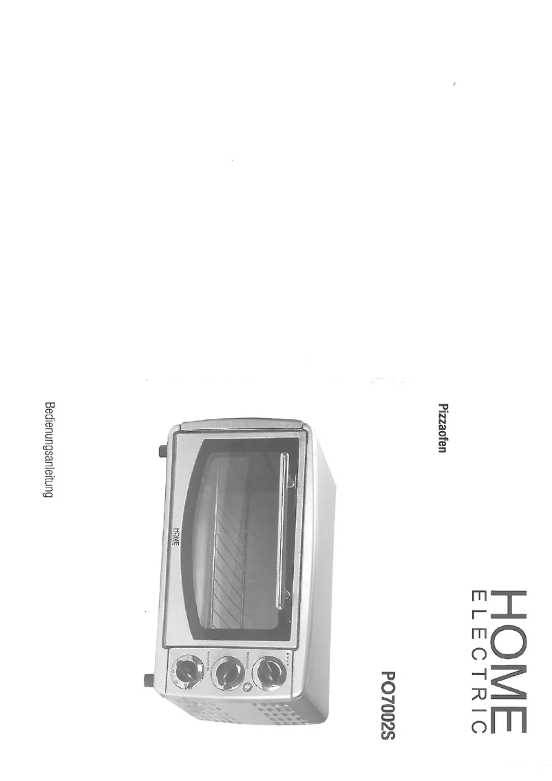 Image de la première page du manuel de l'appareil PO7002