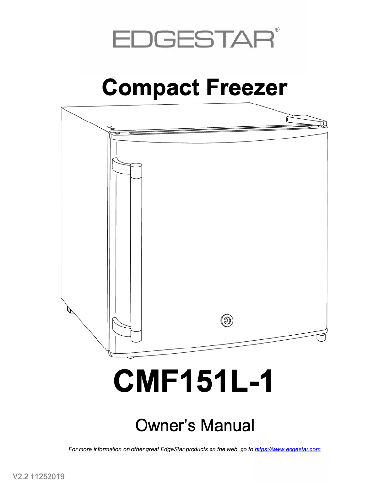 Image de la première page du manuel de l'appareil CMF151L-1