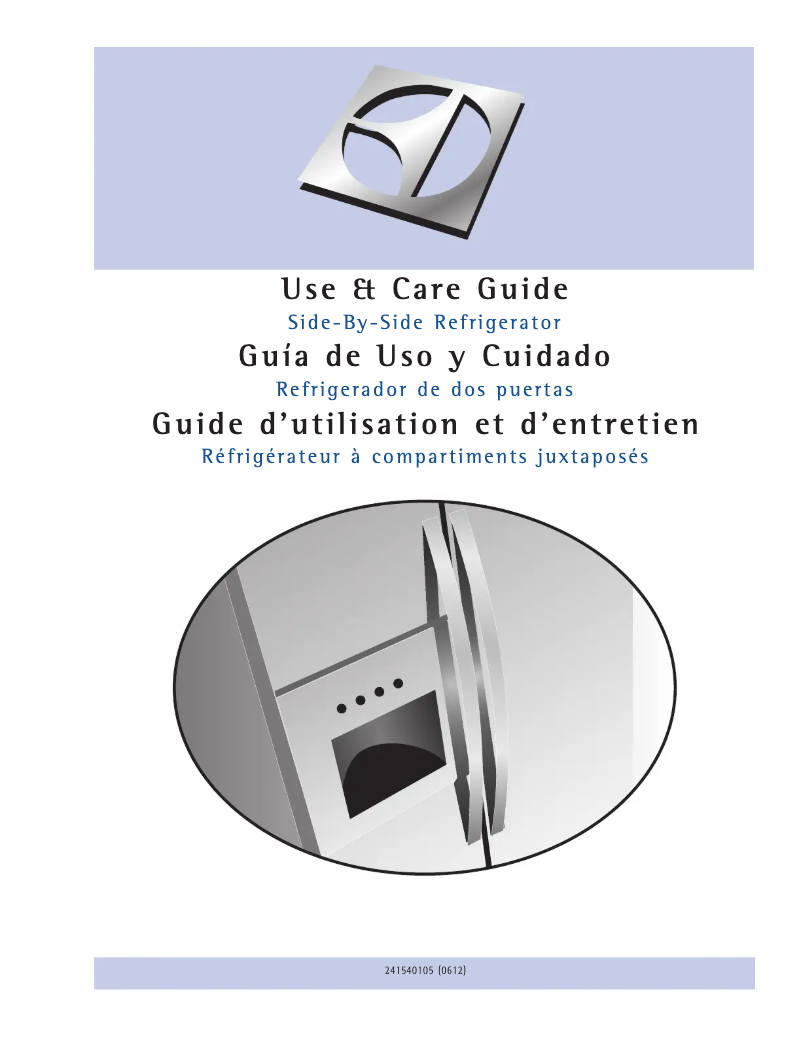 Page 1 de la notice Manuel utilisateur Electrolux E23CS78HSS