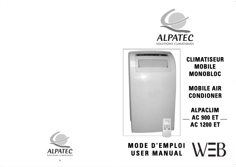 Página 1 del manual Manual de usuario Alpatec AC 1200 ET