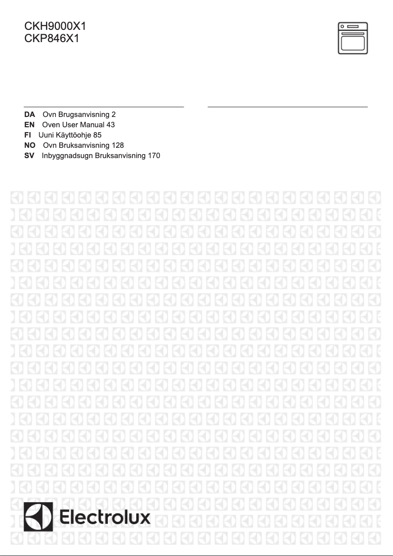 Image de la première page du manuel de l'appareil CKP846X1