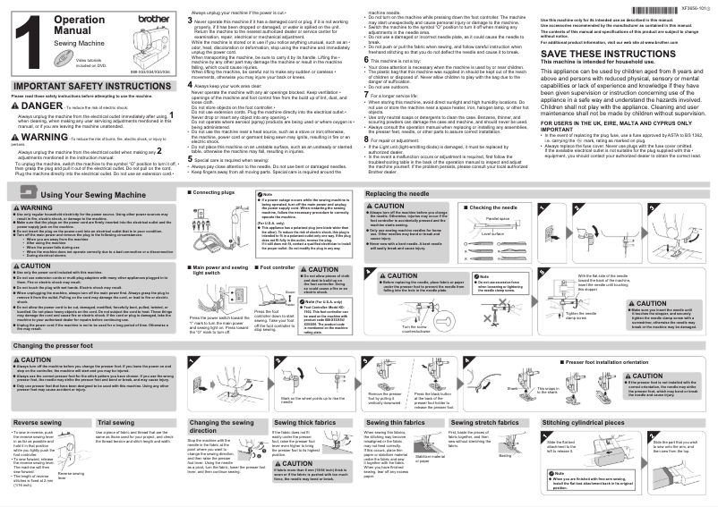 Página 1 del manual Manual de usuario Brother KD144