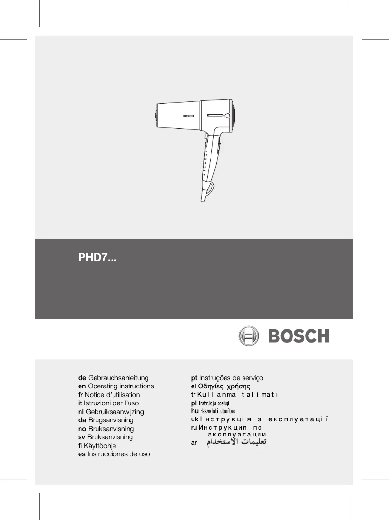 Image de la première page du manuel de l'appareil PHD7967 FancyTouch
