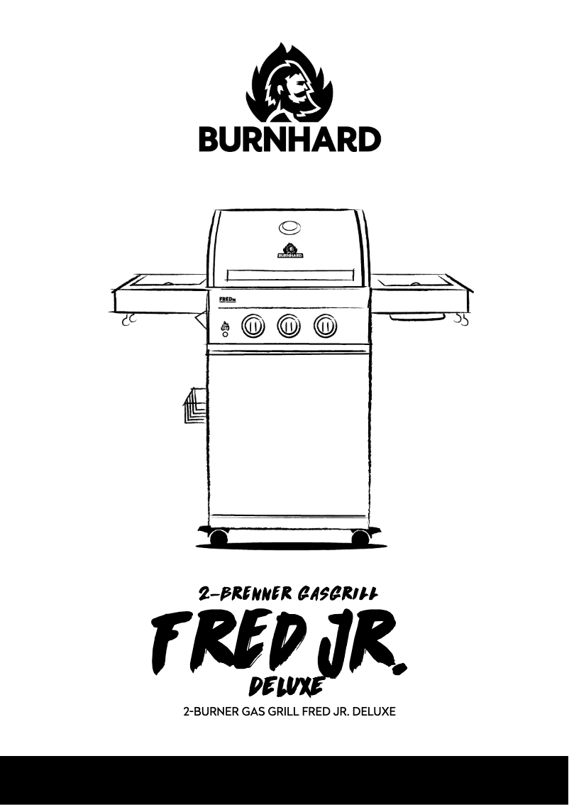 Image de la première page du manuel de l'appareil Fred JR. Deluxe