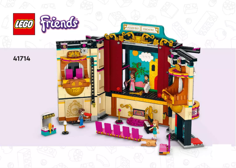Page 1 de la notice Manuel utilisateur Lego Friends 41714