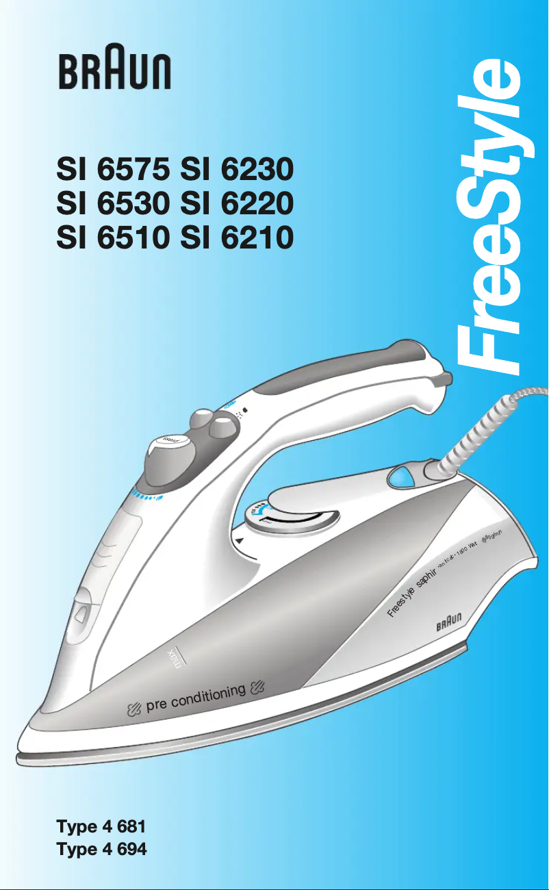 Image de la première page du manuel de l'appareil FreeStyle SI 6210