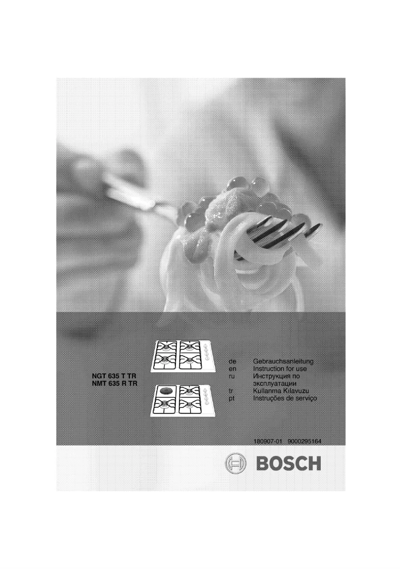 Page 1 de la notice Manuel utilisateur Bosch NMT635RTR
