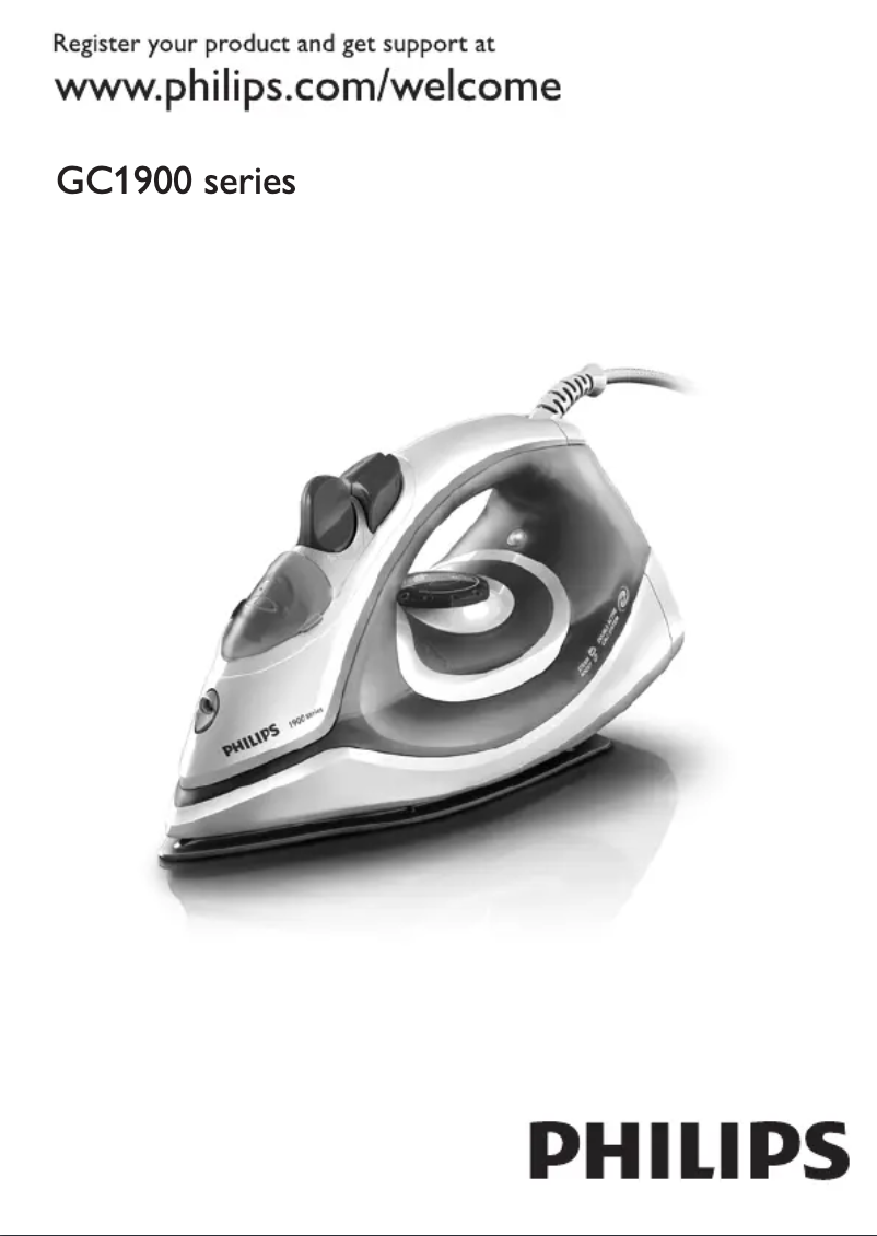 Página 1 del manual Manual de usuario Philips EasySpeed GC1980