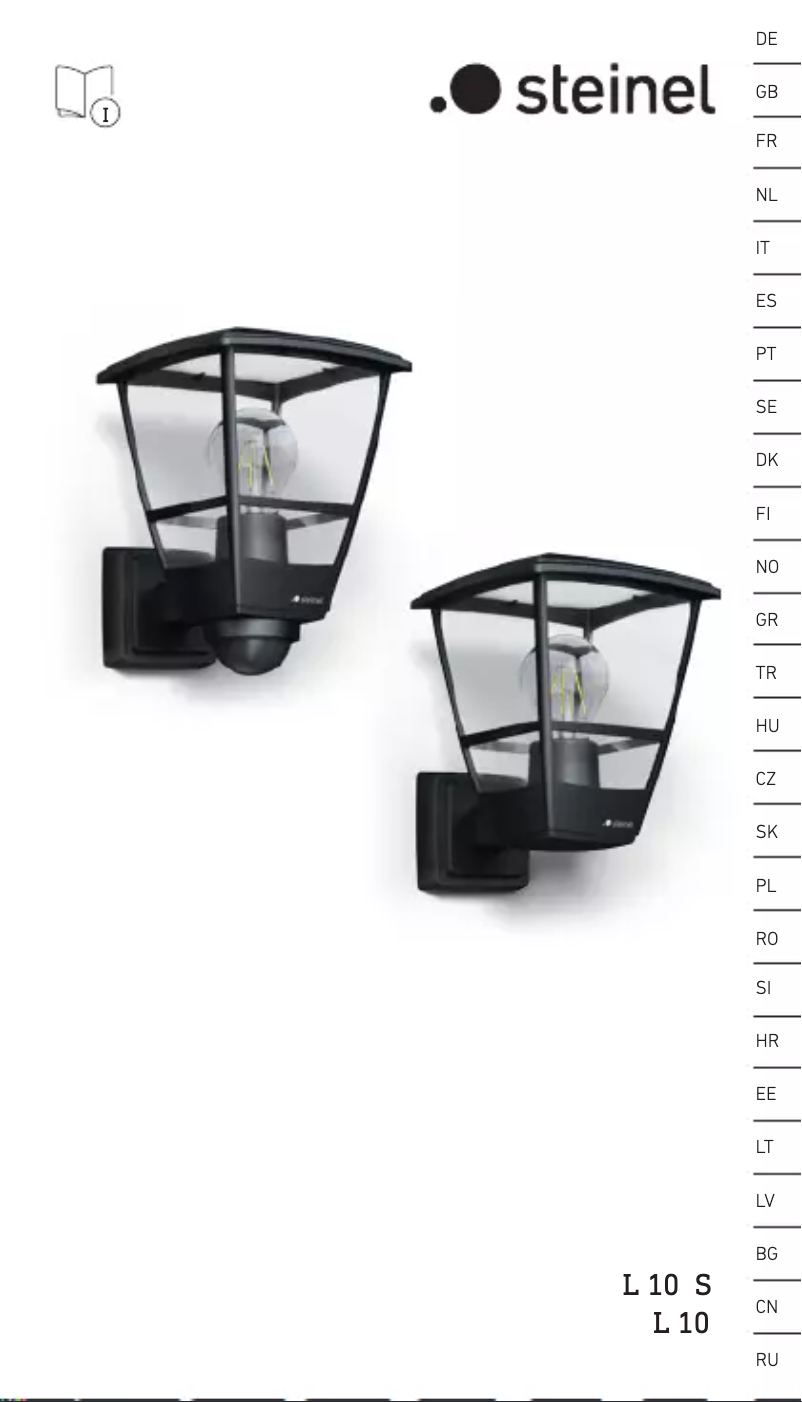 Image de la première page du manuel de l'appareil L 10 S