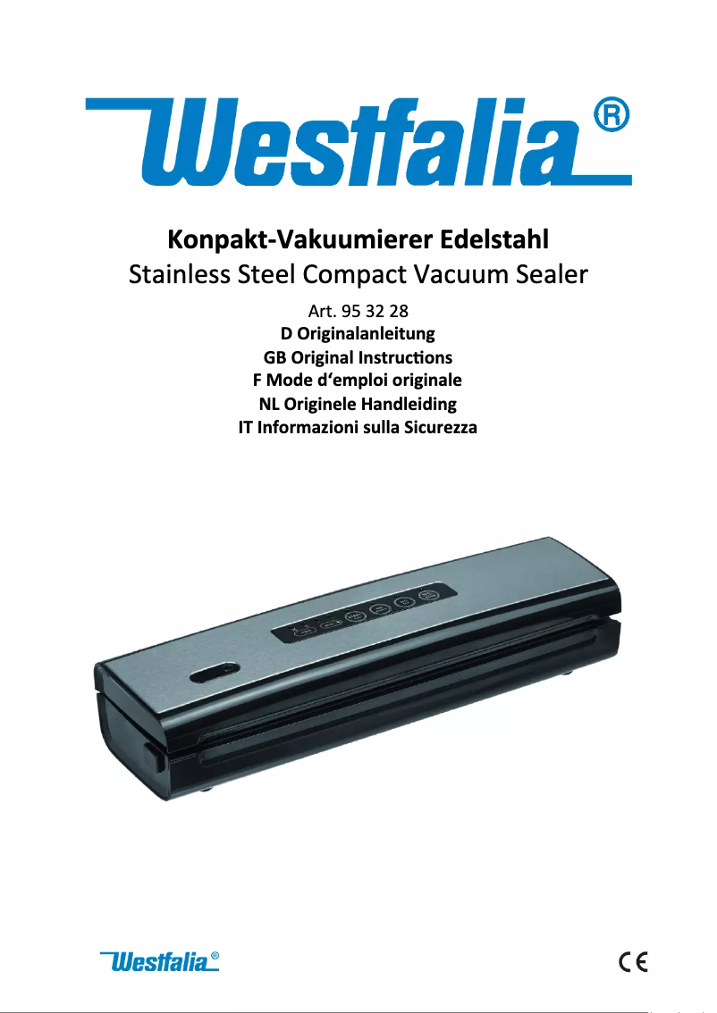 Image de la première page du manuel de l'appareil 953228