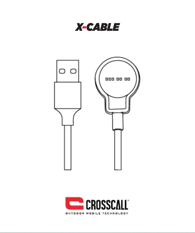 Page n°1 - Manuel utilisateur Crosscall X-CABLE